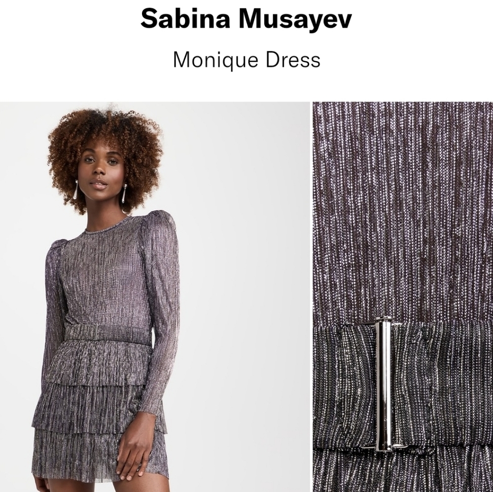 NWT Sabina Musayev Monique Dress